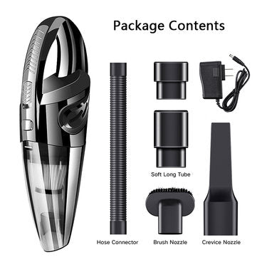 AUDEW 120W 2200mAh Cordless Rechargeable Vacuum Cleaner Wet & Dry Handheld Car Home Vacuum Cleaner