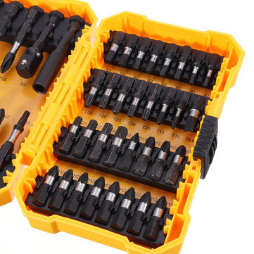 Drillpro 42PCS Screwdriver Bit Set 40PCS Phillips Torx Square Screwdriver Bits Quick Change Extensio