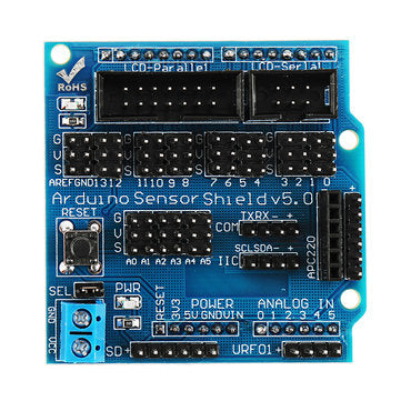 Sensor Shield V5.0 Sensor Expansion Board Geekcreit for Arduino - products that work with official A