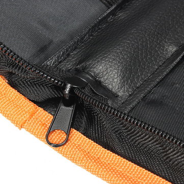 Yellow Edges Tool Bag Electrician Canvas Repair Soldering Iron Chisel Roll Electrical Tools Utility