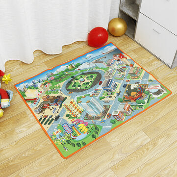 Kids Activity Play Mat Soft Colorful Large Non-Toxic Floor Mat Children Crawling Walking Playing Clo