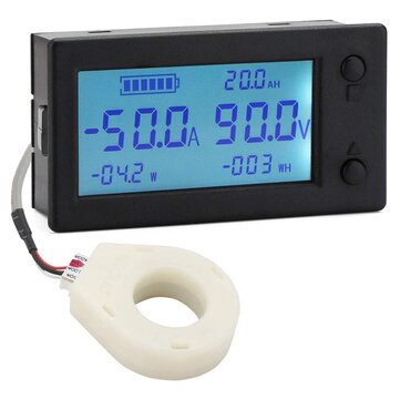 STN LCD Display Digital Multimeter Voltage Ampere Power Energy Ammeter Voltmeter ... (CURRENT: 100A)