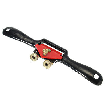 MYTEC 9 Inch Gray Iron Manganese Adjustable Woodcraft Metal Blade Spoke Shave Plane Manual Wood Work