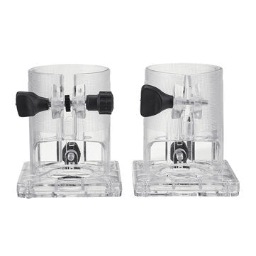 Trimming Router Base Machine Protective Cover PC With Knobs for Makita RT0701C (NUMBER: A)