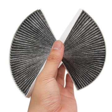 Air Cabin Pollen Filter Replacement Carbon Fiber Air Filter for 2010 2011 2012 2013 Kia Soul Cabin