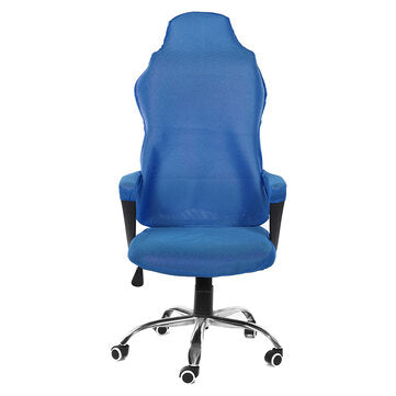 Mesh Gaming Chair Elastic Chair Cover Office Chair Dustproof Chair Cover Home Offic... (COLOR: BLUE)
