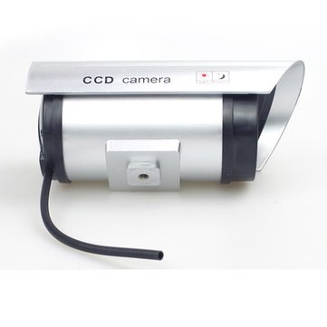 CA-11-03 Dummy Fake Bullet Flash LED CCTV Camera Waterproof Security Camera with Metal Bracket