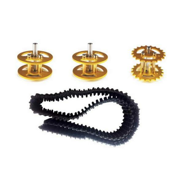 Smart Robot Part Plastic Track + Driving Wheel + Bearing Wheel Accessory Set For D... (TYPE: K10PRO)