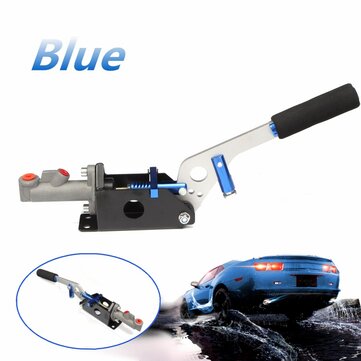 Hydraulic Horizontal Racing Drift Handbrake Hand Brake Parking Brake Lever Universal (COLOR: BLUE)