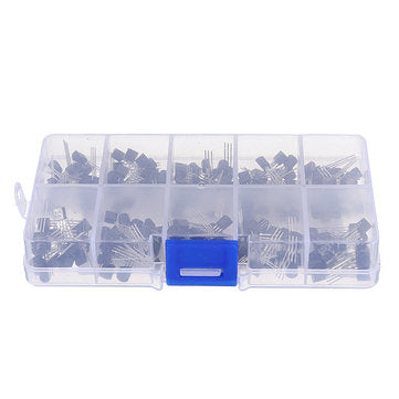 1000pcs 10 Values 100 Each TO-92 Transistor Assortment Assorted Kit BC327 BC337 BC517 BC547 BC548 BC