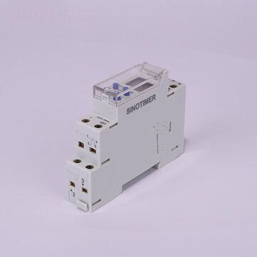 SINOTIMER TM610-1 110V Time Control Switch Intelligent Switch Timer Power Supply Timing Switch 1P Ra