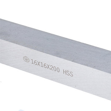 Machifit 16x16x200mm HSS Square Milling Engraving Bit Lathe Tools Turning Tool