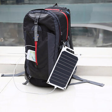 Excellway 5V 10W Portable Solar Panel Slim & Light USB Charger Charging Power Bank Pad