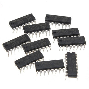75pcs SN74HC595N 74HC595 74HC595N HC595 DIP-16 8 Bit Shift Register IC
