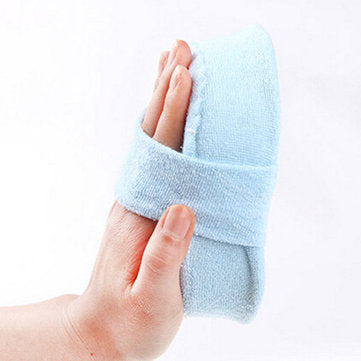Honana Body Cleaning Mesh Shower Wash Sponge Bathroom Massager Shower Back Spa Scrubber Bathing Tubs
