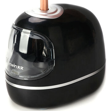 Tenwin 8030 Automatic Pencil Sharpener Electric Professional Mechanical USB Batte... (COLOR.: BLACK)
