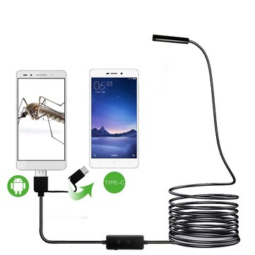F160 HD 720P WIFI Borescope Hard Wire Support IOS Android 1280*720 Sensor Scale (LENGTH: 2M)