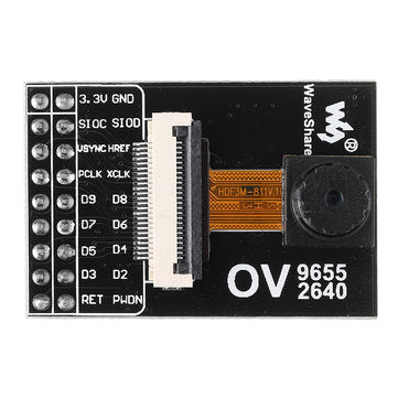 Wareshare OV2640 Camera Module UXGA 1622X1200 Acquisition 2 Million Pixels