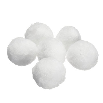 700g 45-50mm Filter Sand White Pool Filter Balls Sand Alternative Pool Clean