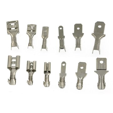 AOQDQDQD 540PCS 2.8mm/4.8mm/6.3mm Gold+Silver Terminal Explosion Box Combination