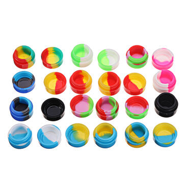 Silicone Container Wax 1 * 500ml Oil Drum + 50ml * 2 Silicone Swab Container