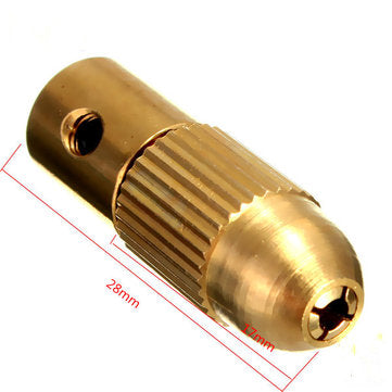8pcs 0.5-3mm Micro Twist Drill Chuck Set Small Electric Drill Bit Collet with Allen wrench