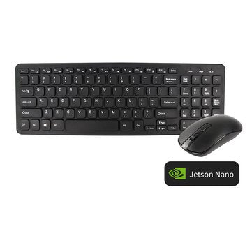 YAHBOOM Wireless Keyboard and Mouse Set Compatible with Raspberry Pi and Jetson NANO (TYPE: A)