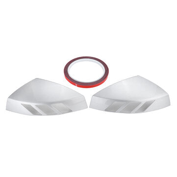 1 Pair Chrome Silver Rear View Mirror Cap Cover Add on Side Mirror Car Modification For AUDI A3 8V S