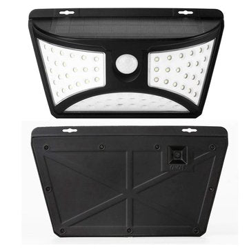Solar Power 68 LED Wall Light PIR Motion Sensor Waterproof Outdoor Garden Yard Security Lamp