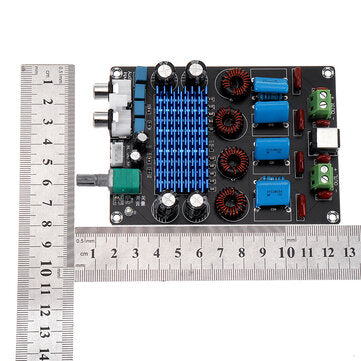 XH-M590 DC12-24V High Power 100W*2 TPA3116D2 Digital Power Amplifier Board Home Audio Amplifier Boar
