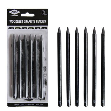 6PCS Sketch Pencils Painting Pencil HB# 2H# 2B# 4B# 6B# 8B# Sketch Drawing Writing Graphite Pencil A