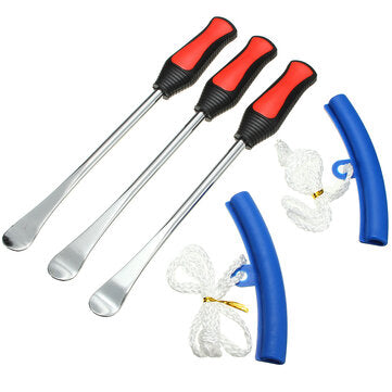 Tire Changing Lever Tool Spoon Wheel Rim Protectors Motorcycle Universal (COLOR.: BLUE)