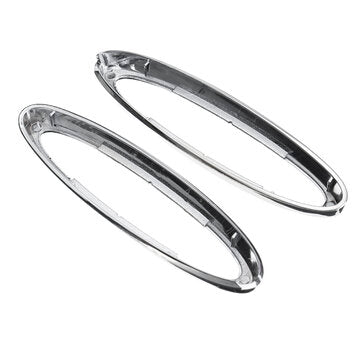 Remote Key Fob Chrome Trim Kit For Jaguar XF & XK & XKR #C2P15136