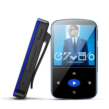 BENJIE M9 32GB Mini USB MP3 Sport Media Player 1.5 inch Color Screen Wireless Bluet... (COLOR: BLUE)