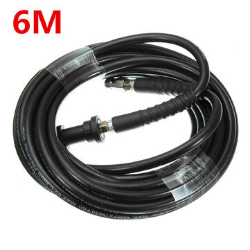 6m to 20m Pressure Washer Sewer Drain Cleaning Hose Pipe Tube Cleaner for Karcher K (LENGTH: 6M)