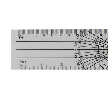 5pcs Professional 360 Degree Multi-Ruler Goniometer Spinal Angle Ruler