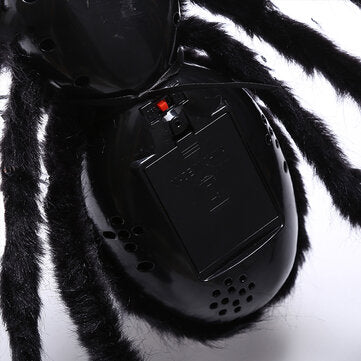 1.25M Halloween LED Decorations Spider Funny Joke Props Outdoor Garden Party Decor