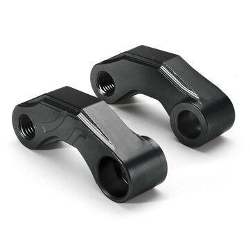 8mm/10mm Universal Aluminum Alloy Motorcycle Rearview Mirrors Risers Extenders (COLOR.: BLACK)
