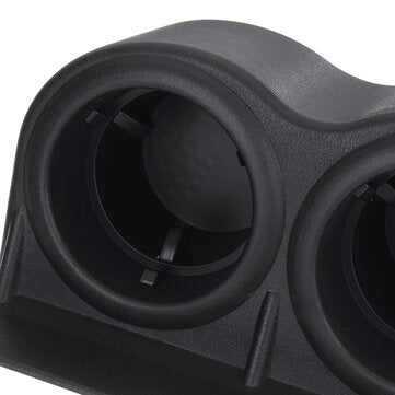 Dual Double Cup Drink Holder Beverage Black For C5 Corvette Travel Buddy 1997-2013
