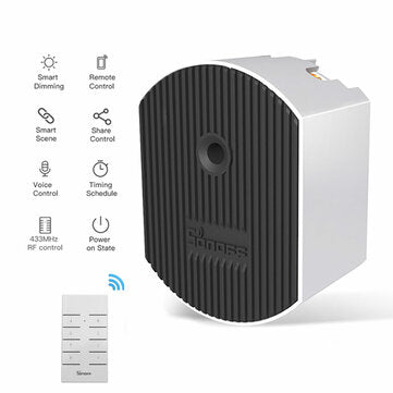 SONOFF D1 Smart Dimmer Switch DIY Smart Home Mini Switch Module Adjust Light Brightness APP/Voice/