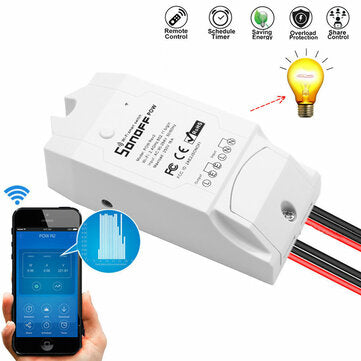 SONOFF POW R2 AC90-250V 15A 3500W WIFI Wireless APP Remote Control Switch Timer Socket Power Monit