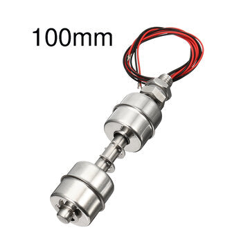 Water Tank Vertical Float Switch Stainless Steel Liquid Sensor Level Controller (SIZE: 100MM)