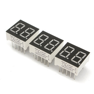 3pcs 5V-12V AT89C2051 Multifunction Six Digital LED DIY Electronic Clock Kit