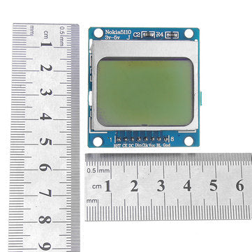 5pcs 5110 LCD Screen Display Module SPI Compatible With 3310 LCD