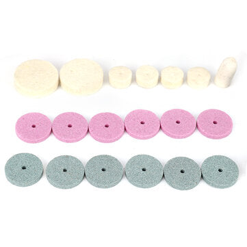 159pcs Electric Grinder Accessory Polishing Wheel Grinding Wheel Kit for Rotary Power Drill