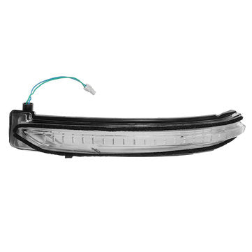 LED Side Mirror Turn Signal Lights Lens Yellow Left/Right for Nissan Qashqai X-trail... (TYPE: LEFT)