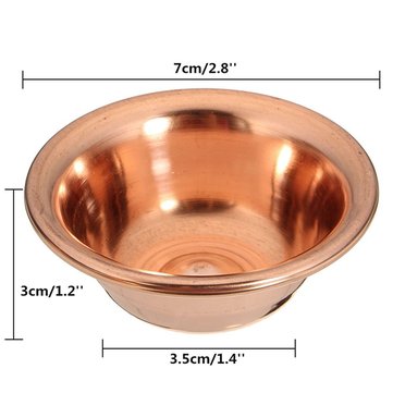 7Pcs Tibetan Buddhist Copper Water Offering Bowl for Divine Focus Ritual Vessel