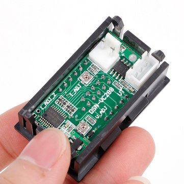 0.56" Blue Red Dual LED Display Mini Digital Voltmeter Ammeter DC 100V 100A Panel Amp Volt Voltage C