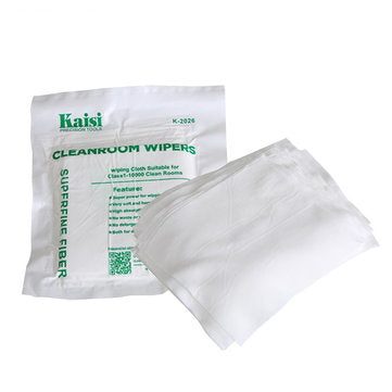 Kaisi Soft Cleanroom Wiper Cleaning Non Dust Cloth Dust Free Paper Clean LCD Repair... (TYPE: B5PCS)