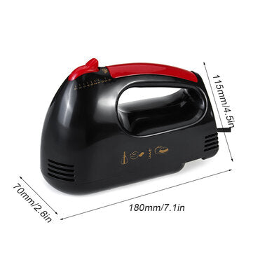 7-Speed Electric Hand Mixer Kitchen Food Bllender Beater Cream Mixer Tool